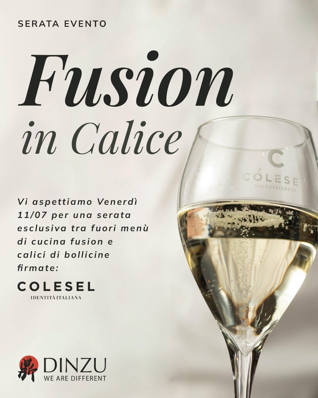 FUSION IN CALICE DIN ZU MONTEBELLUNA & COLESEL
