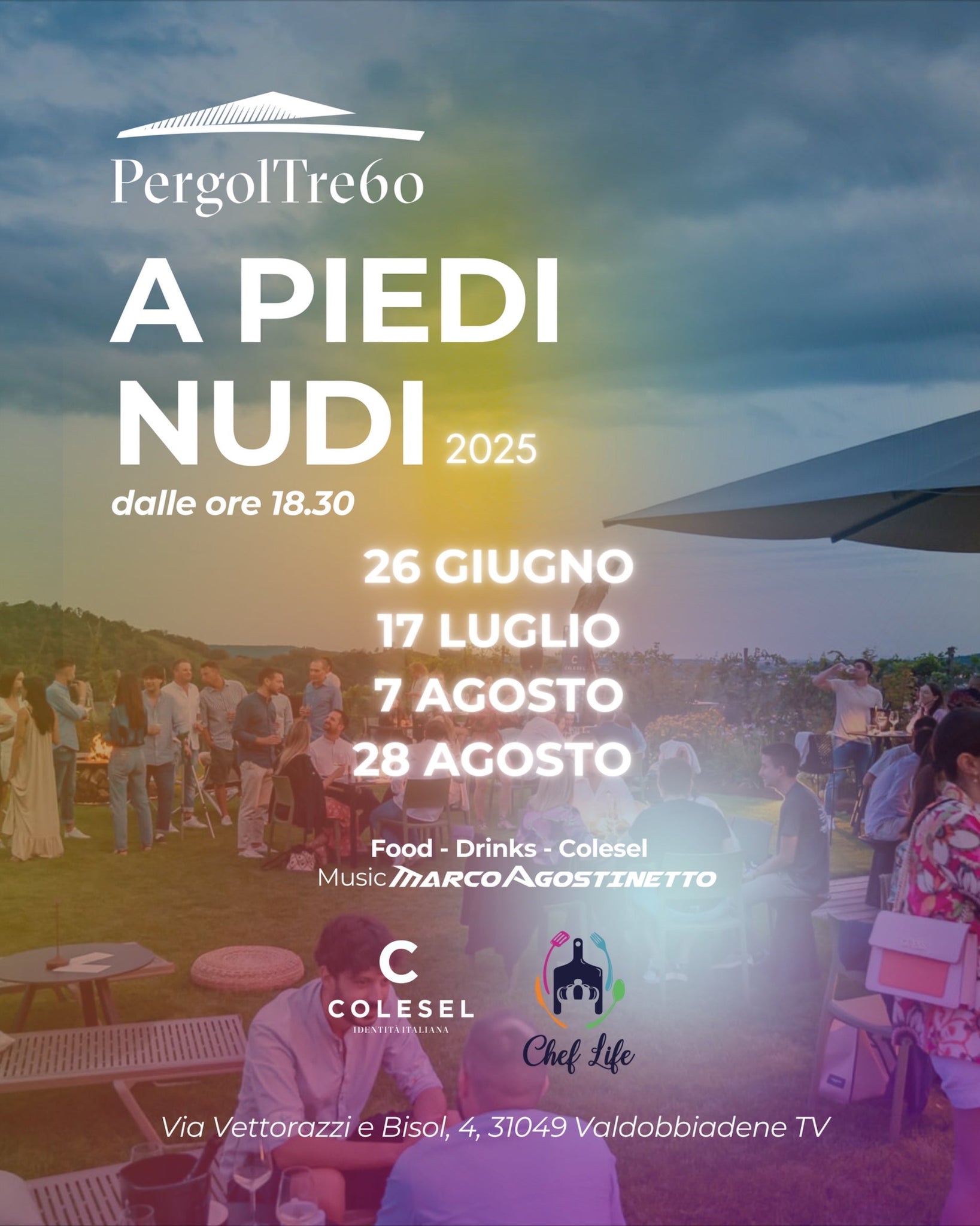 A PIEDI NUDI EVENTI ESTATE 2025